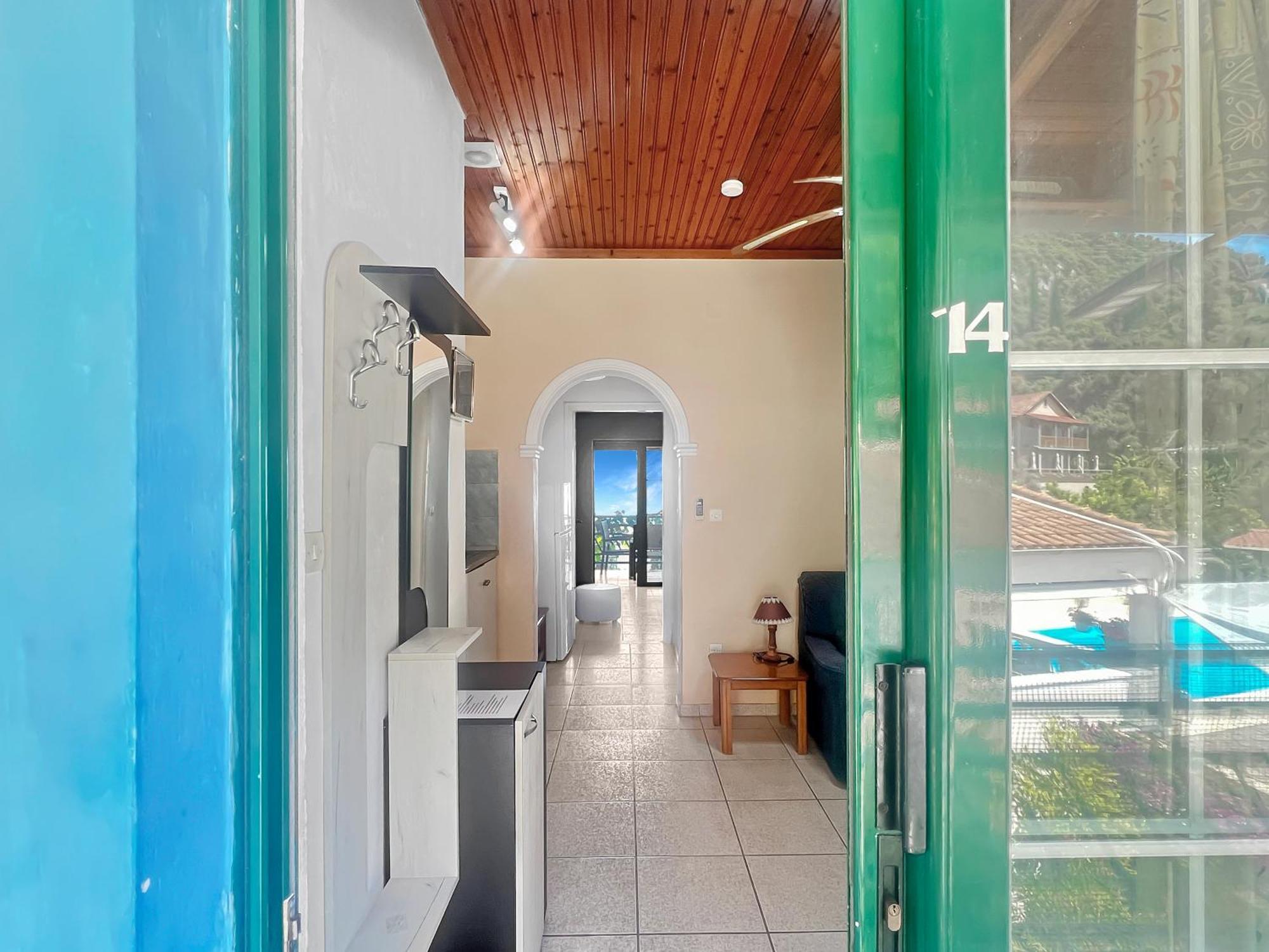 Corfu Andromaches Holiday Apartments Achilleion Bagian luar foto